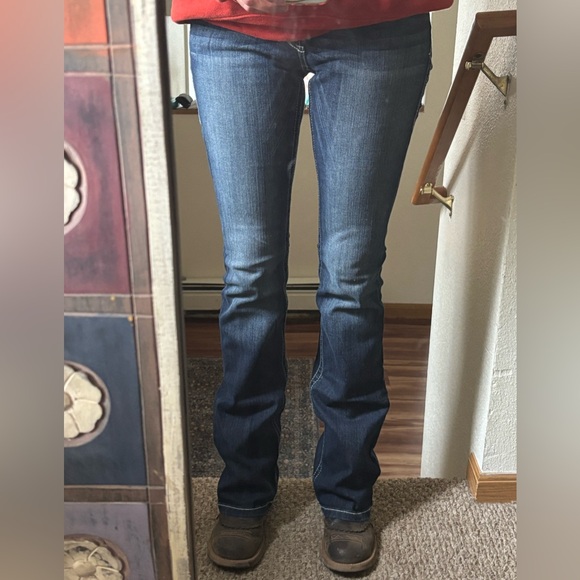 Ariat Women's Dark Indigo Boot Cut Jeans - Picture 14 of 14